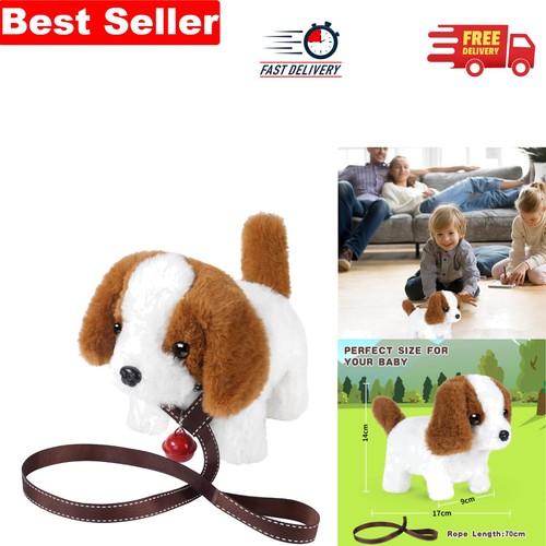 Interactive plush puppy dog - plush,