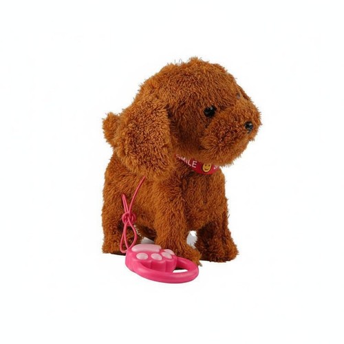 Walking stuffed dog realistic - dog,