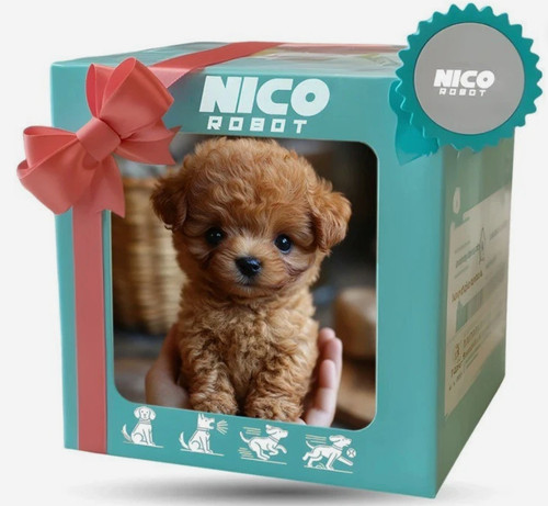 Robotic puppy realistic cute - robotic,
