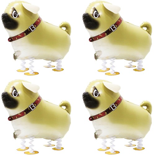 Cartoon pug dog balloon - dog,