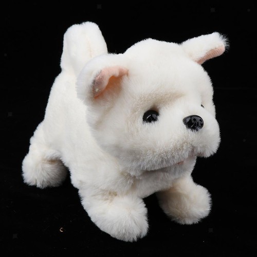 Walking dog plush - walking, stuffed